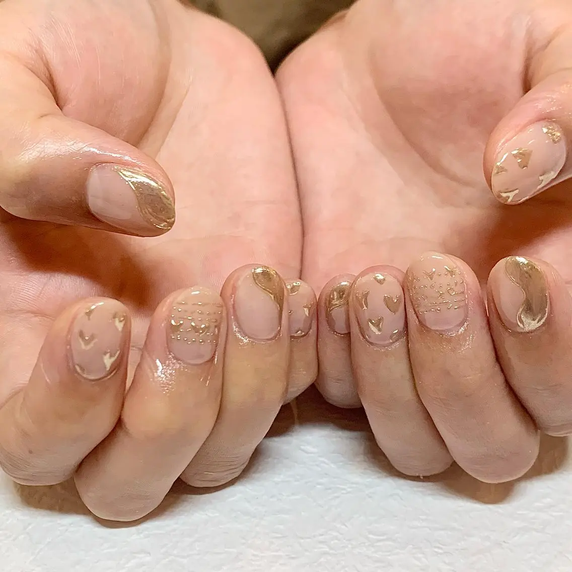 ネイル アートネイル ミラーネイル Nail doroomのネイルデザイン