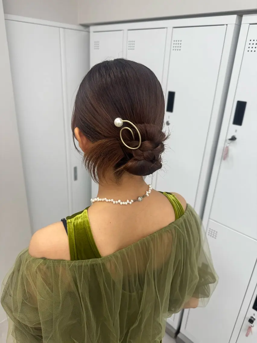 ロング ヘアセット 横浜　エクステ🎀 カラー／ルナのヘアスタイル