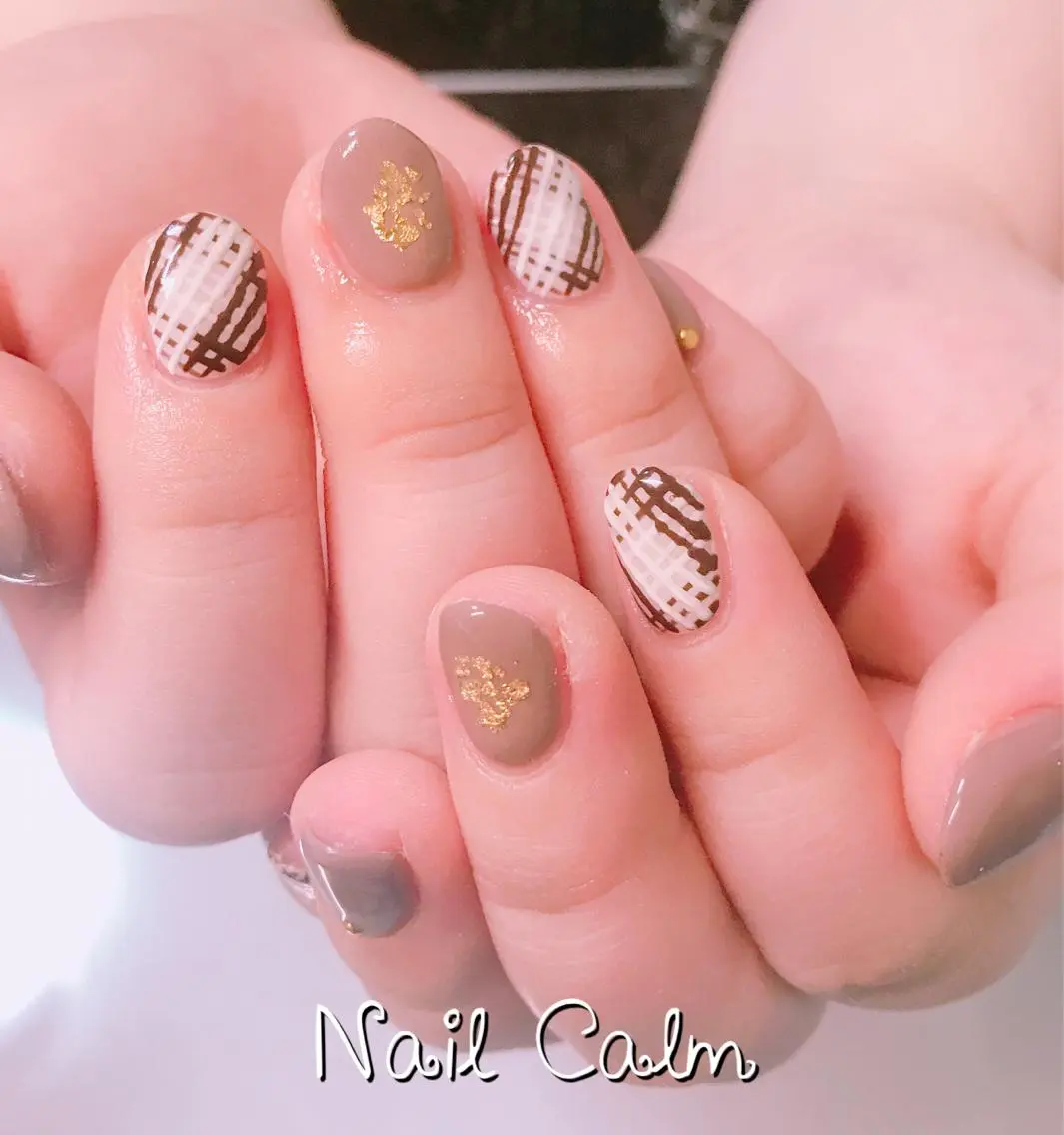 ネイル バレンタイン ハンドネイル プライベートサロン Calmのネイルデザイン