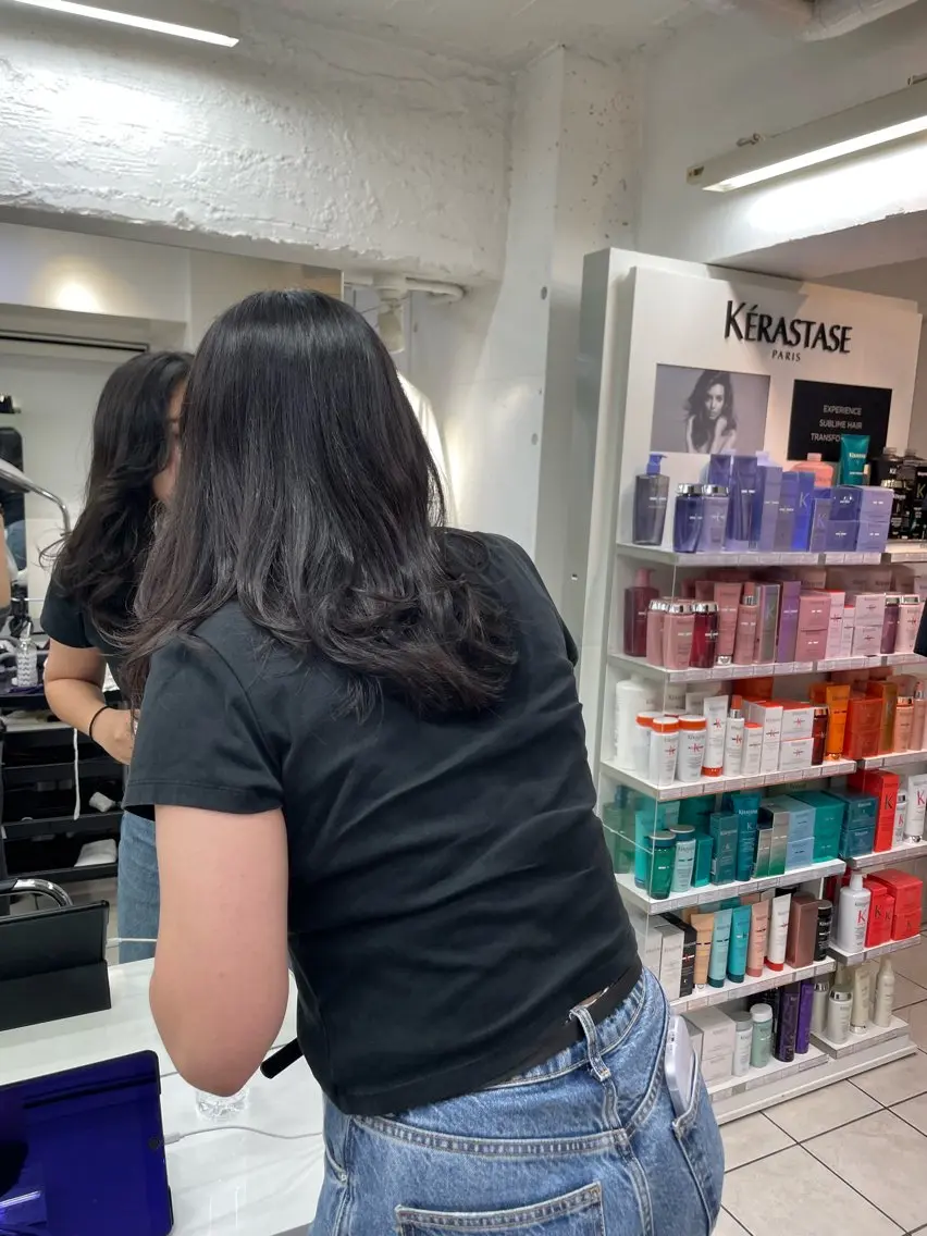 ロング パーマ ロングレイヤー レイヤーカット ロング 🩶Nemoto Saki🩶のヘアスタイル