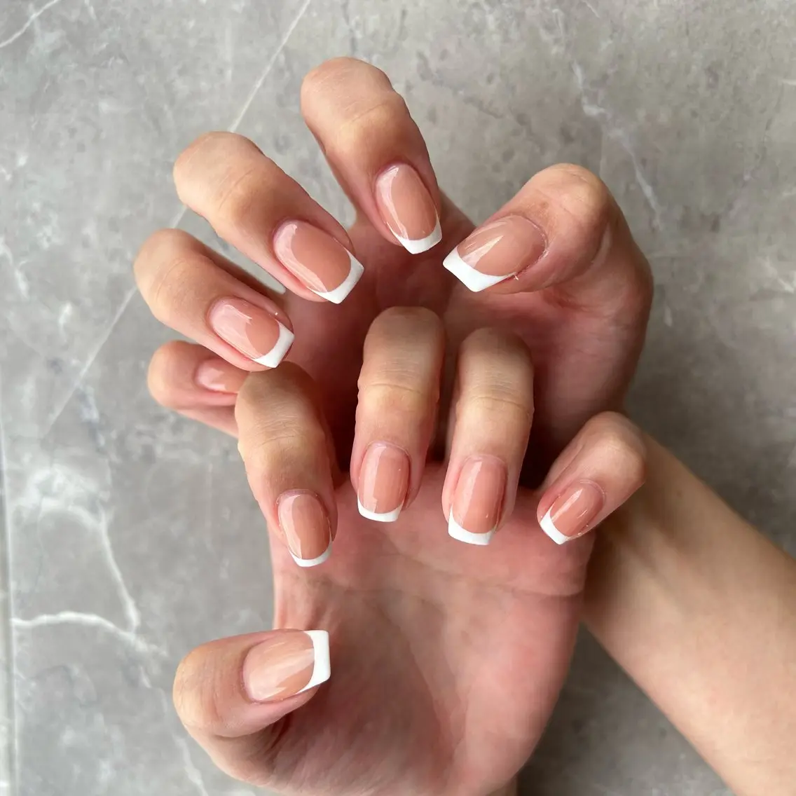 ネイル フレンチネイル シンプルネイル Lulea nailのネイルデザイン