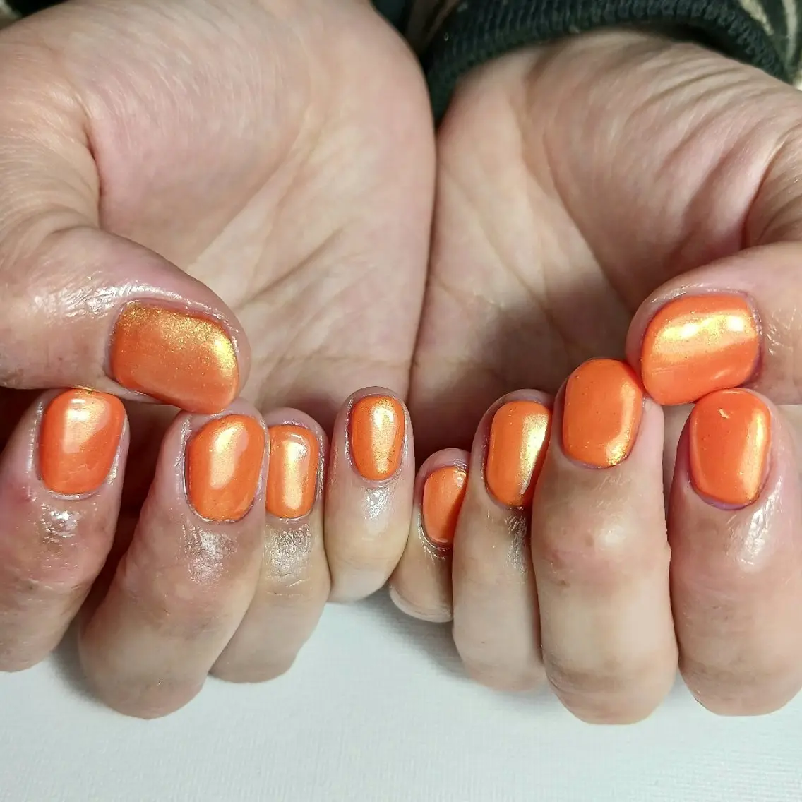 ネイル オーロラネイル ジェルネイル ミラーネイル 持ち込み ワンカラーネイル ハンドネイル owlnail /持込みデザイン専門のネイルデザイン
