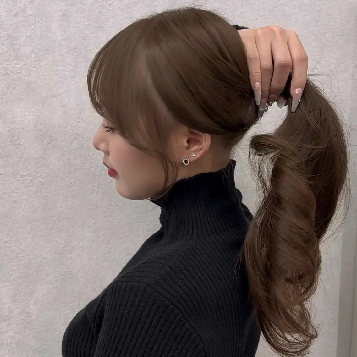 ロング カラー ヘアアレンジ ⭐️銀座/ショート/ 艶カラー/りょうがのヘアスタイル