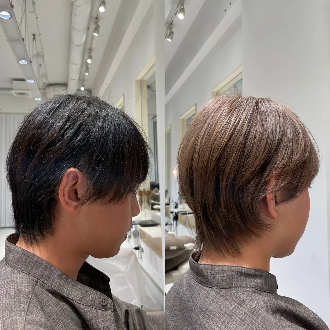 ショート カラー メンズ 似合わせスタイル 表参道🌿ちえのヘアスタイル