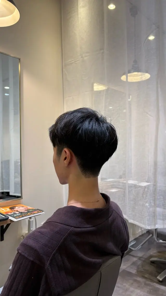 メンズカットの写真