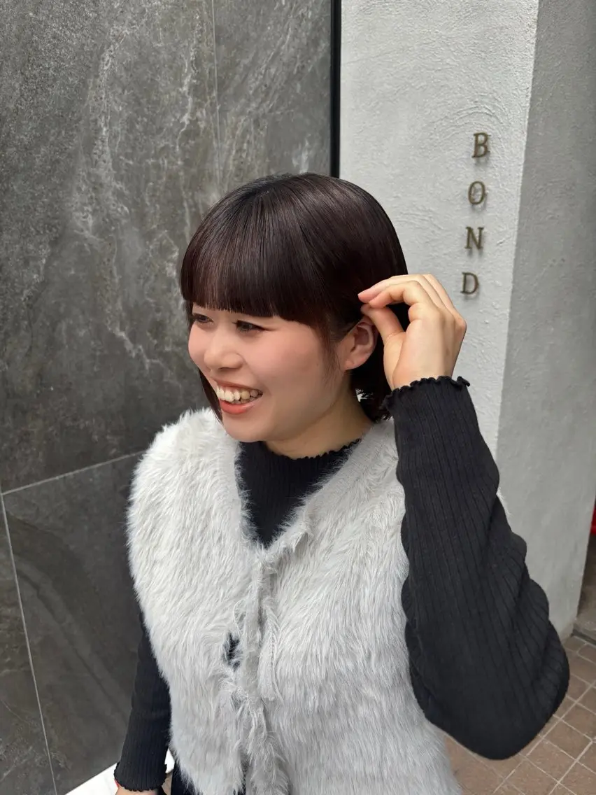 ショート ボブ 石原 望来のヘアスタイル