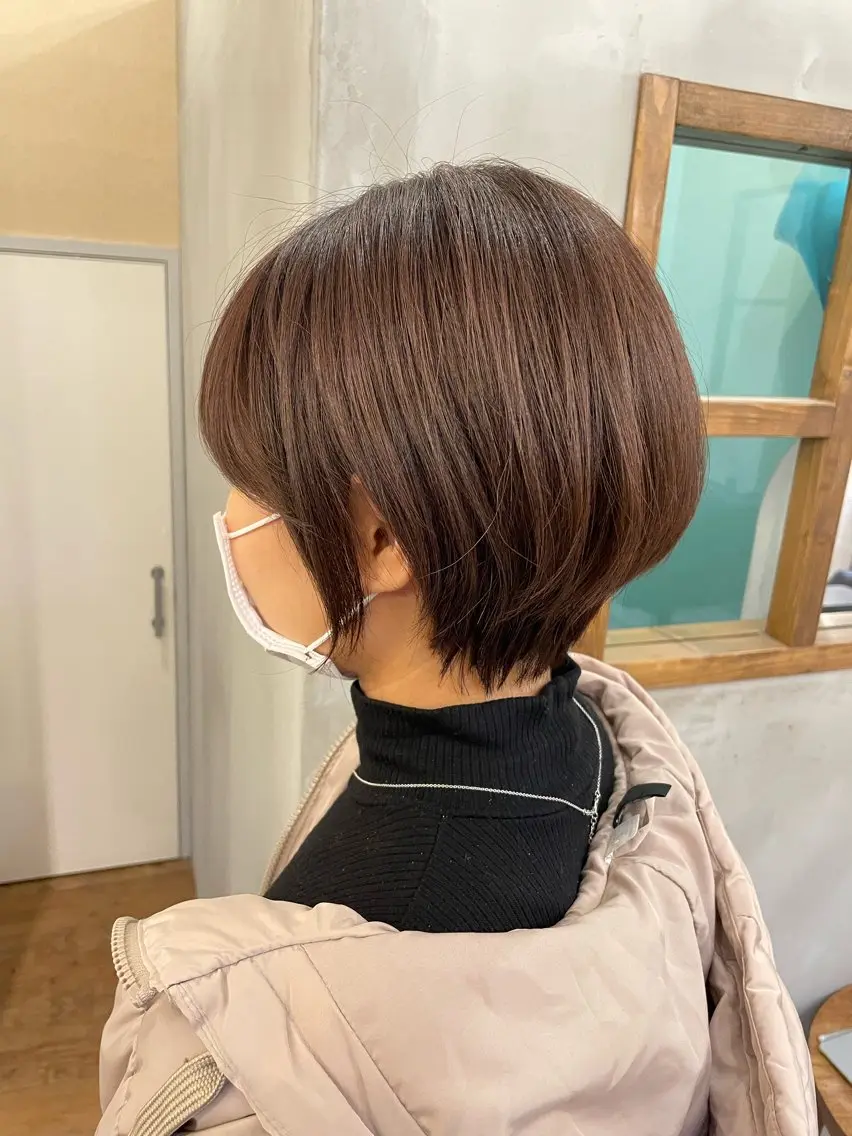ショート カラー カット トリートメント アキヒロ🔸 骨格診断/ショートのヘアスタイル