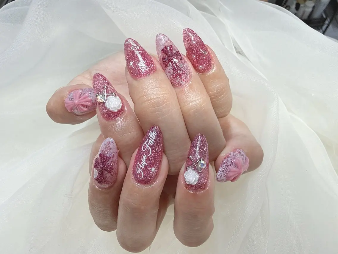 ネイル NailSalon✨ Écrinエクランのネイルデザイン