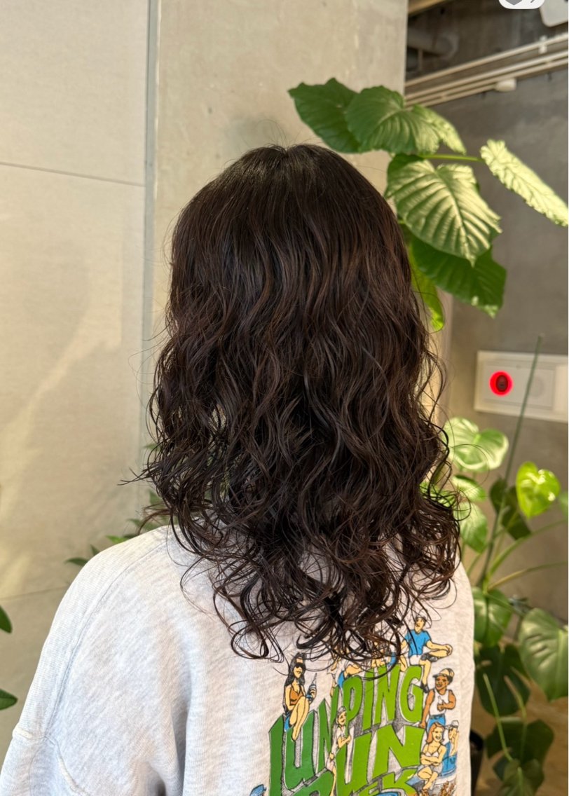 パーマ カット パーマ fuhcoh 小倉魚町店|守ひよりのヘアスタイル