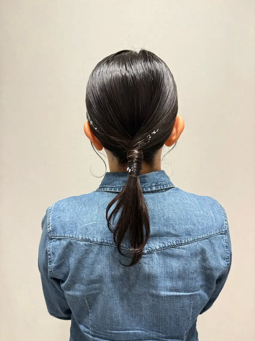 ミディアム ヘアセット see. アズサのヘアスタイル