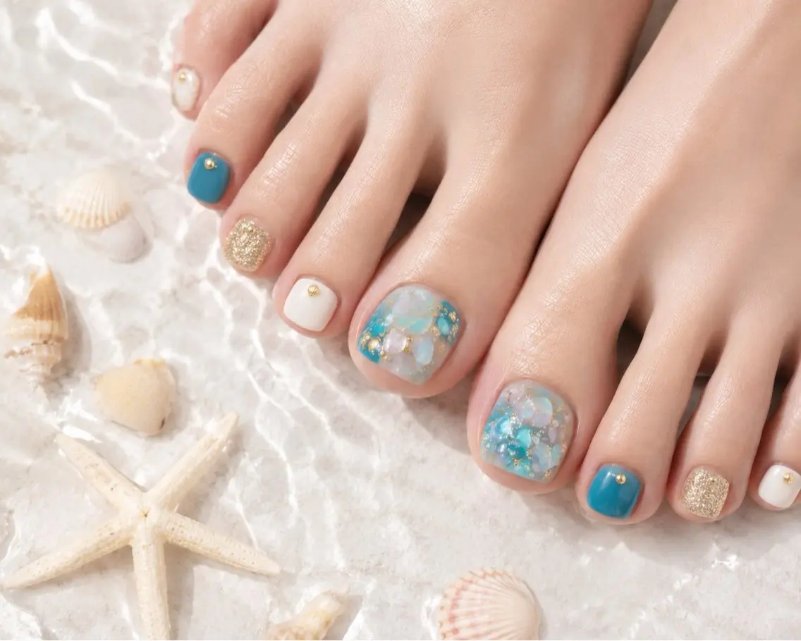 ネイル フットネイル nail salon アトリエBONOのネイルデザイン