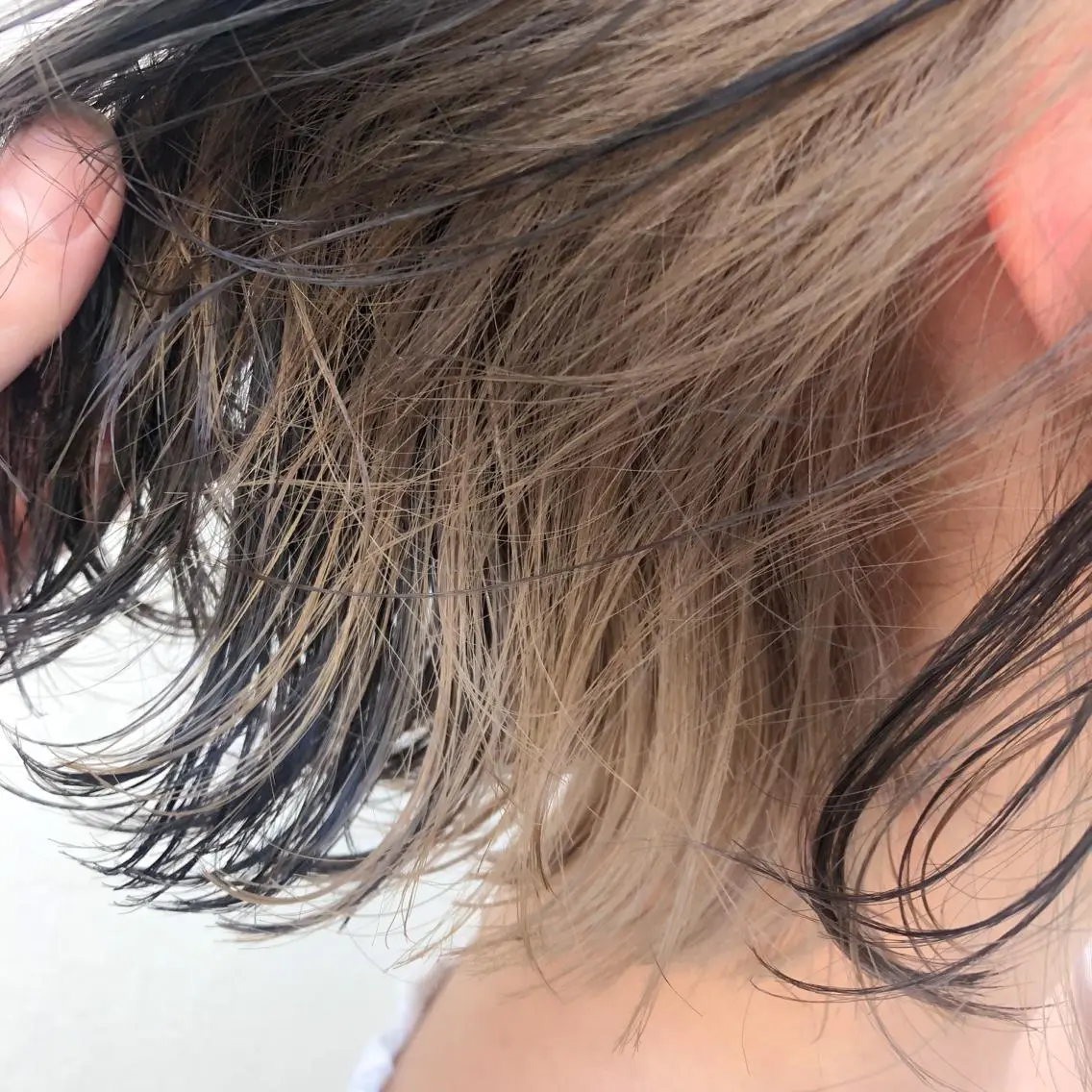 ミディアム カラー パーマ メンズ kenta GATTACAのヘアスタイル