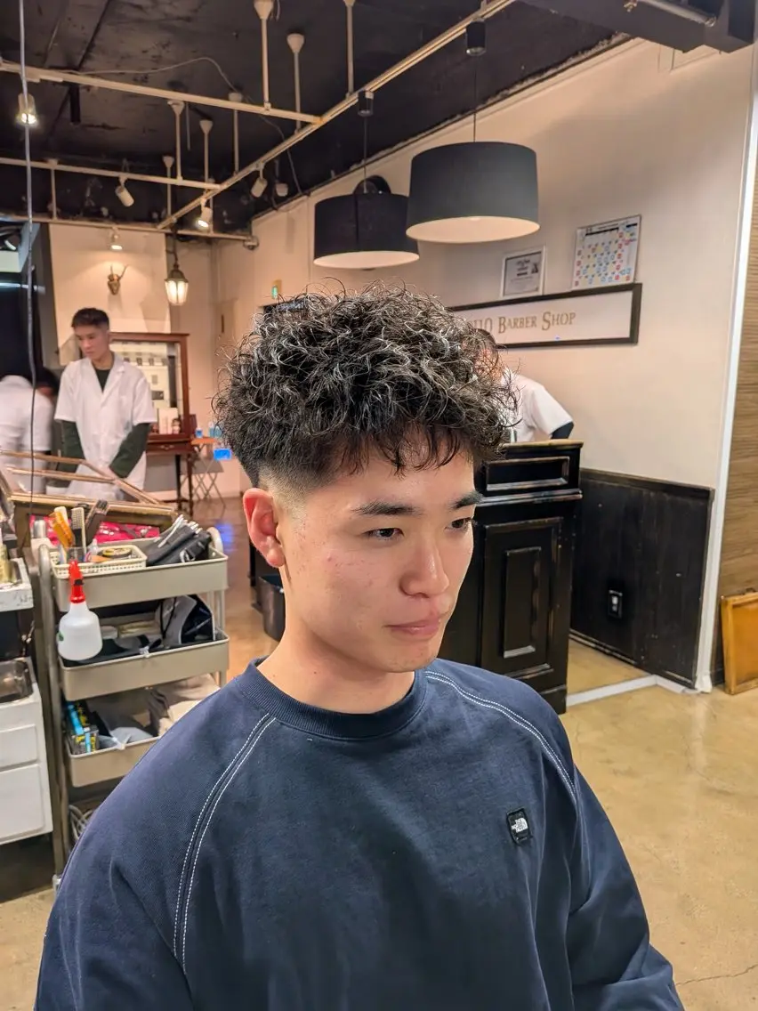 ショート メンズ 衛藤 星芭のヘアスタイル