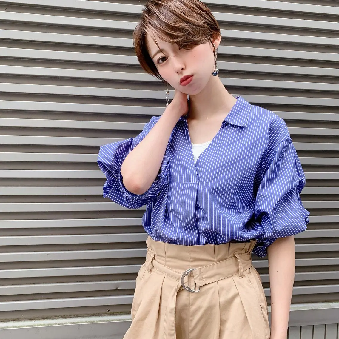 ショート ショート特化美容師 大阪京橋　大本　渉のヘアスタイル