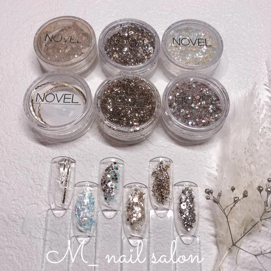 ネイル ラメ(グリッター) M_ nail salonのネイルデザイン
