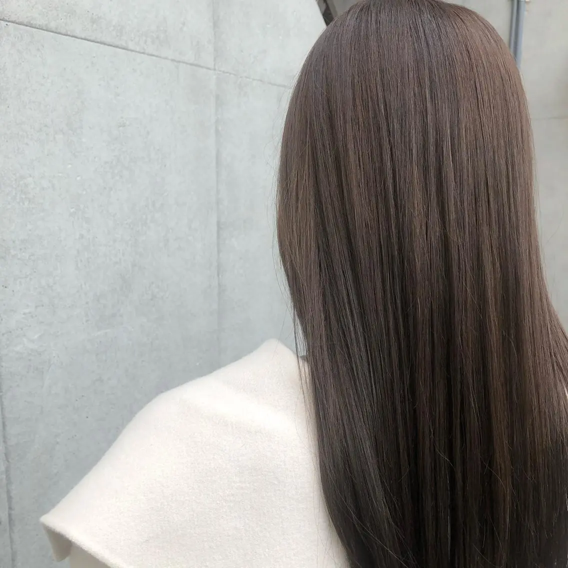 ロング カラー グレージュ カラー職人 なかもと たつひろのヘアスタイル