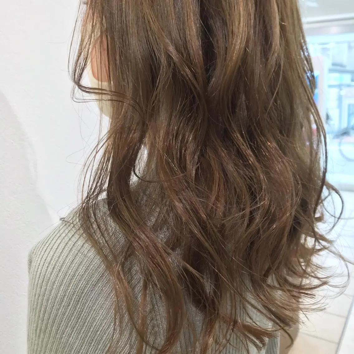 ロング カット ヘアカラー 店長福島成美/髪質 改善縮毛矯正/カラーのヘアスタイル