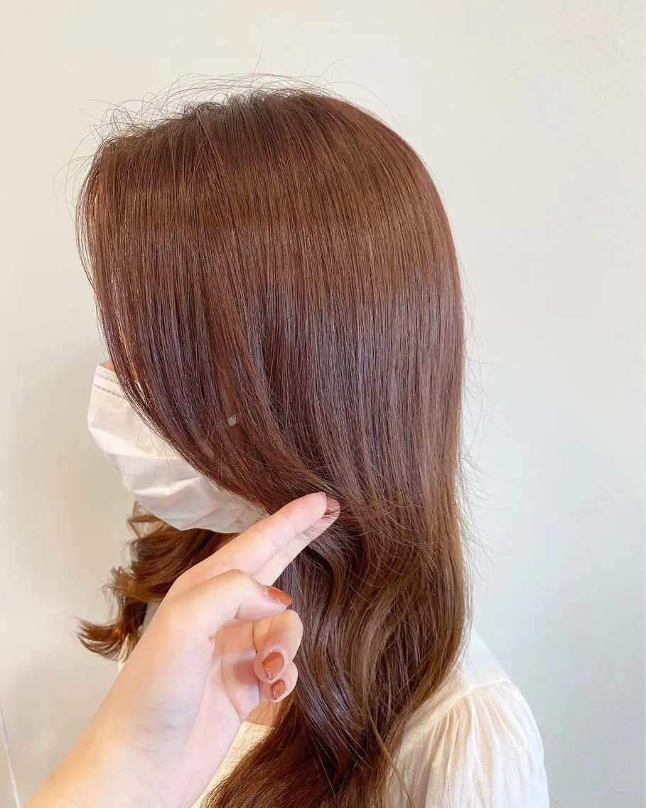 ロング カラー 烏丸韓国ヘア🇰🇷 ayaka🎀のヘアスタイル