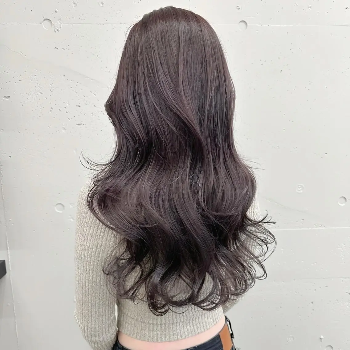 カラー セミロング 透明感カラー グレージュ ラベンダーカラー ラベンダーグレージュ ラベンダーグレー ヘアカラー トリートメント 透明感🪽艶カラー☆ トレンドヘア✨のヘアスタイル