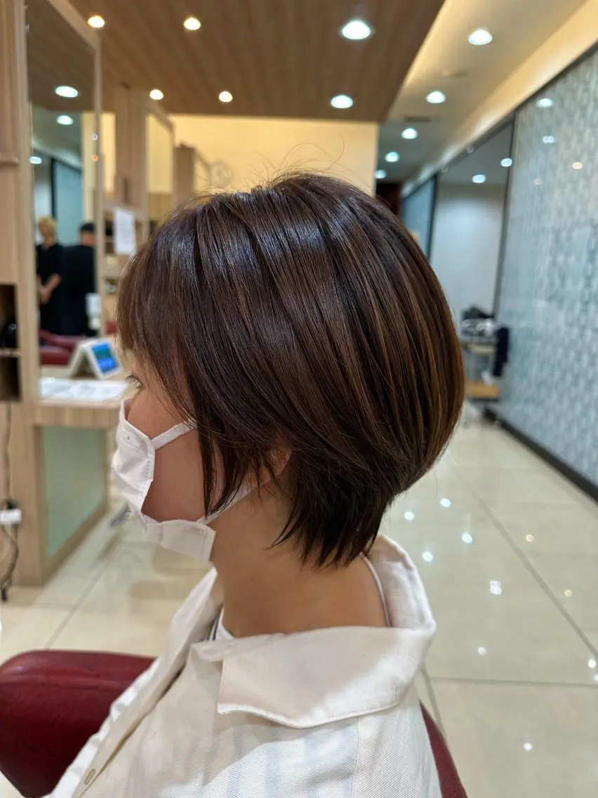 ショート カット トリートメント 小坂直輝【髪質改善・ 似合わせカット】のヘアスタイル