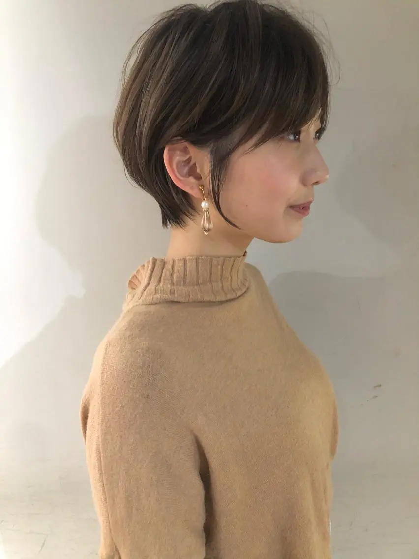 🌞モデルクーポン🌞大人美人ショートカット＋透明感カラー※女性限定※SNS記載OKな方の写真