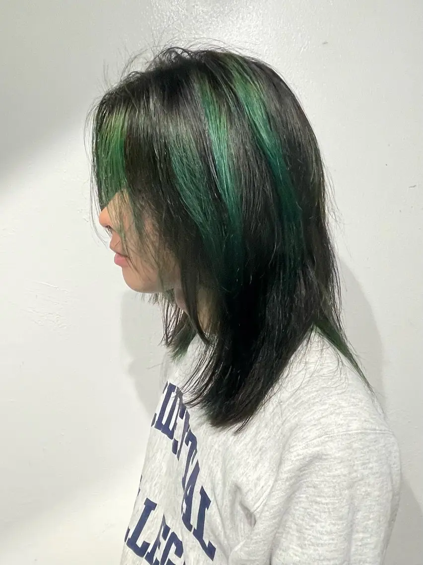 カラー メンズ ヘアカラー トリートメント メンズカット ブリーチ[佐橋]のヘアスタイル