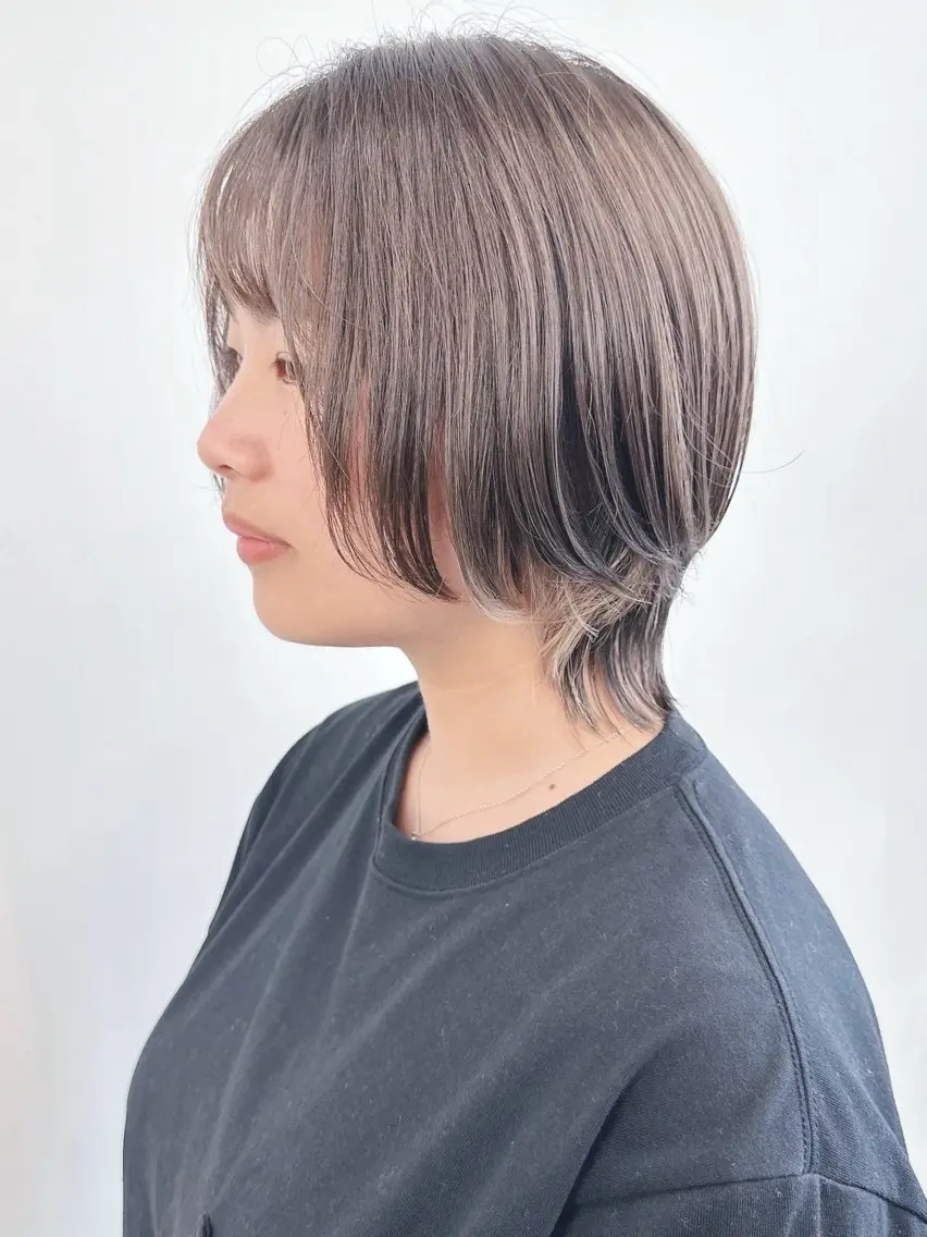 ショート ボブ/ゆるふわ ボブパーマ/とういのヘアスタイル