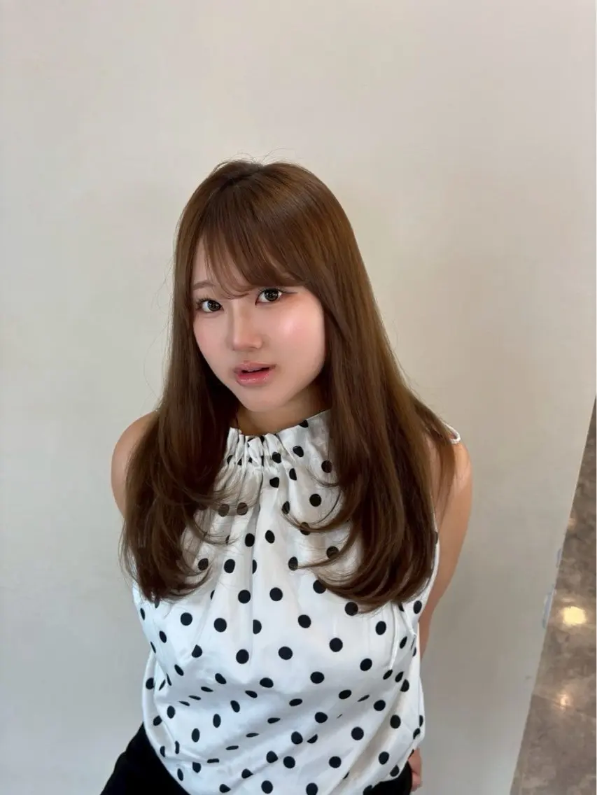 ロング カラー トリートメント serina ㅤ⠀ㅤ⠀のヘアスタイル