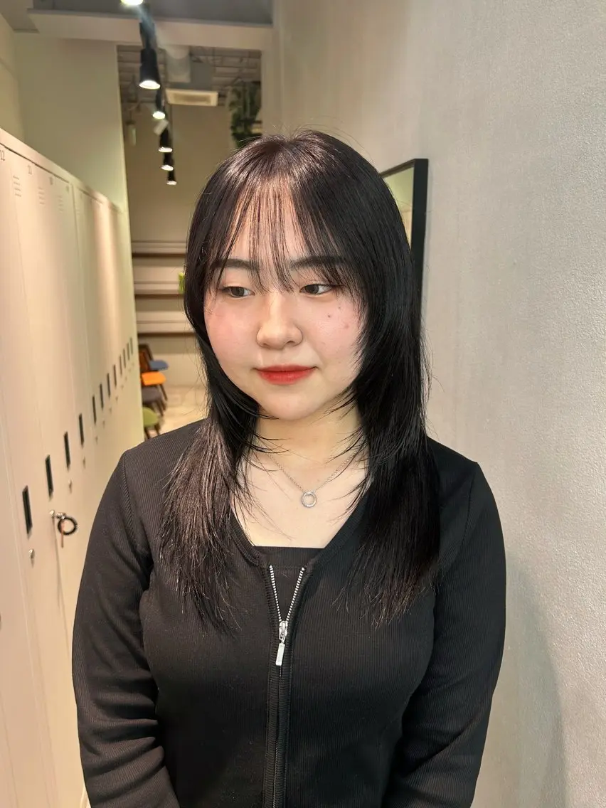 ミディアム ヘアカラー トリートメント おしゃれボブ/暖色 カラー🧶いろはのヘアスタイル