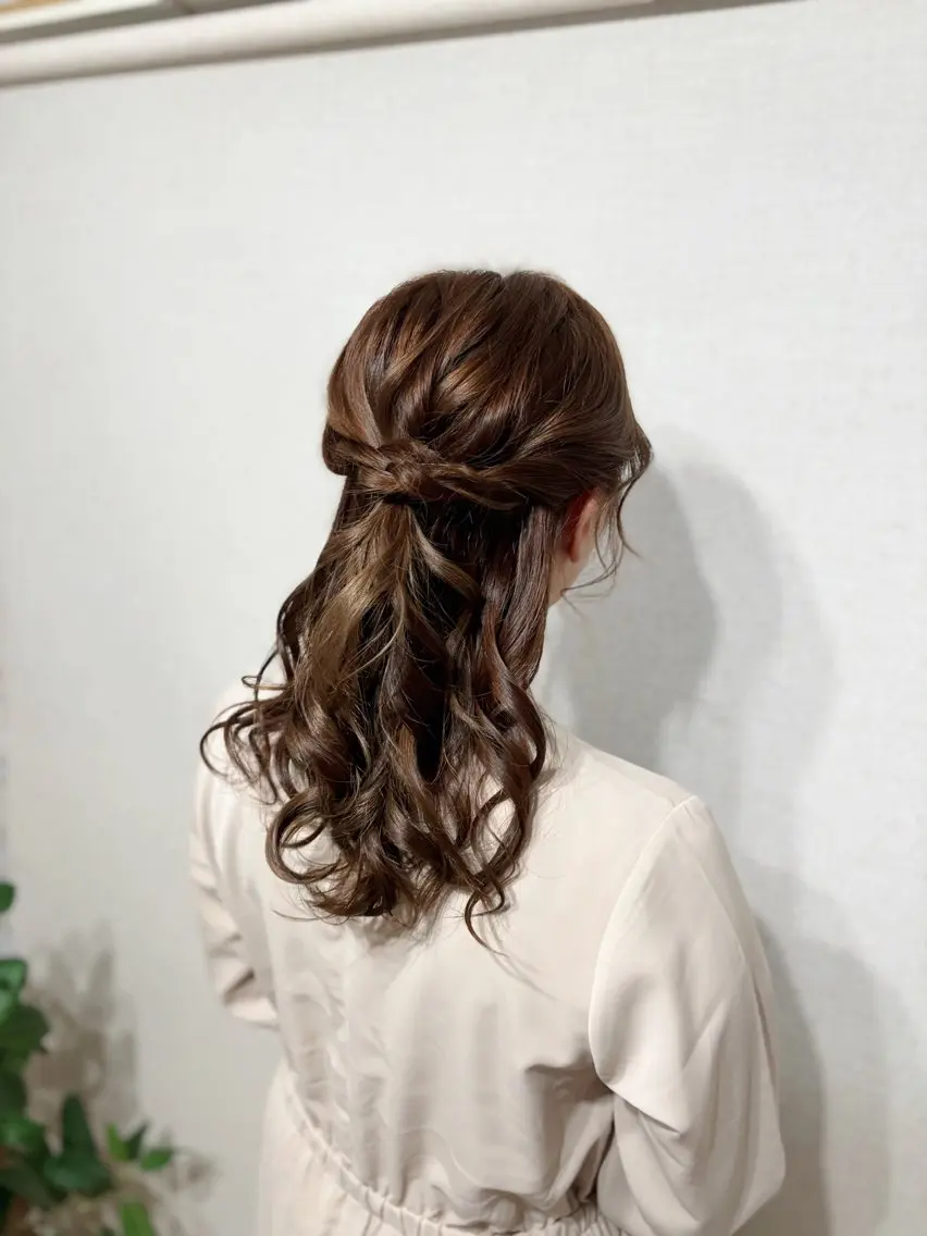 ヘアアレンジ ヘアセット hair salon【クラン】のヘアスタイル