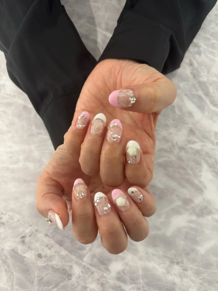 ネイル ハンドネイル Natsumi💎 堺筋本町ネイルサロンのネイルデザイン
