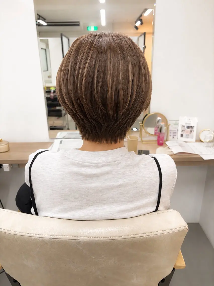 ショート カットモデル募集中 💇🏻　福田彩南のヘアスタイル