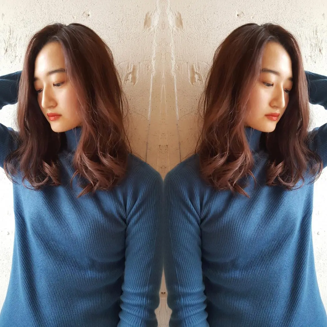 ロング あらき ちさとのヘアスタイル