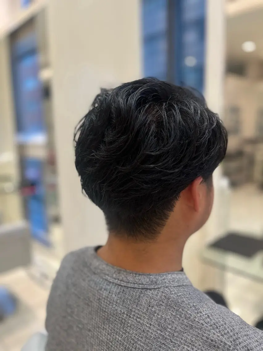 パーマ メンズ Above /yoshimiのヘアスタイル