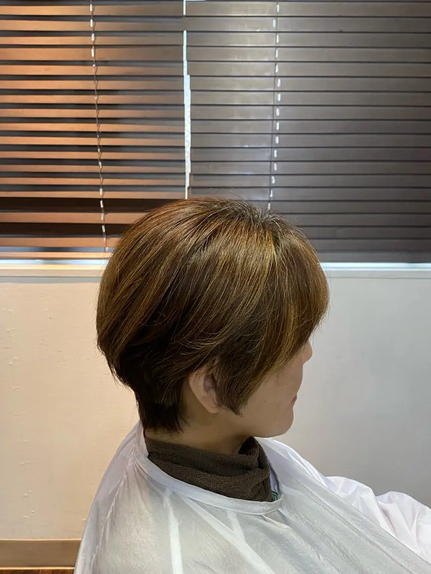 ショート カラー ヘアアレンジ 大塚 エシカル🌱松原大将のヘアスタイル