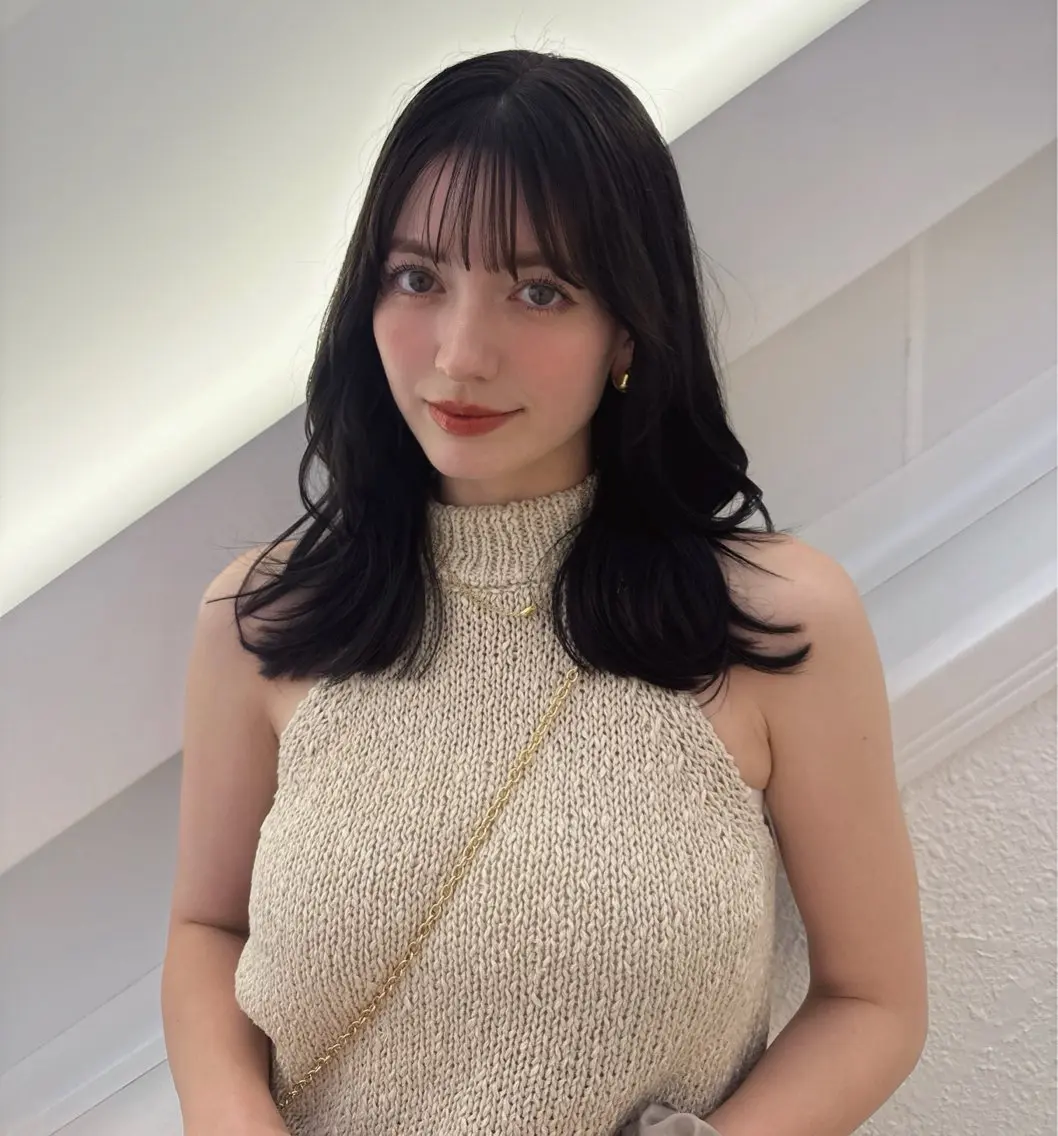 ミディアム カラー カット ヘアカラー トリートメント 💎透明感カラー特化 💎TAISEIのヘアスタイル