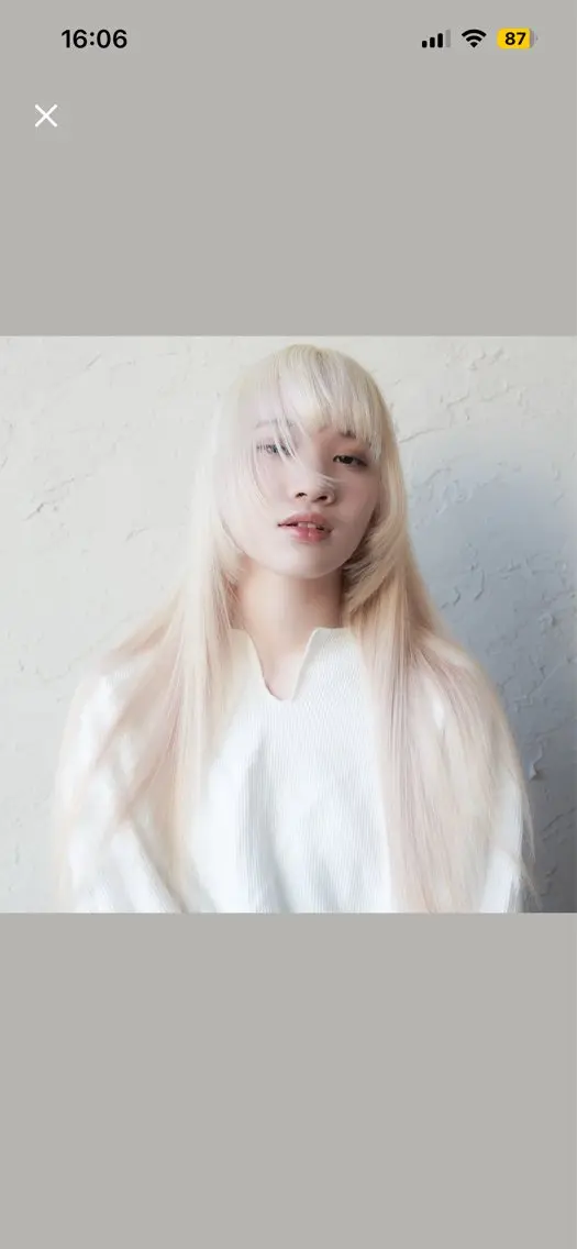 小長谷 夕菜のヘアスタイル