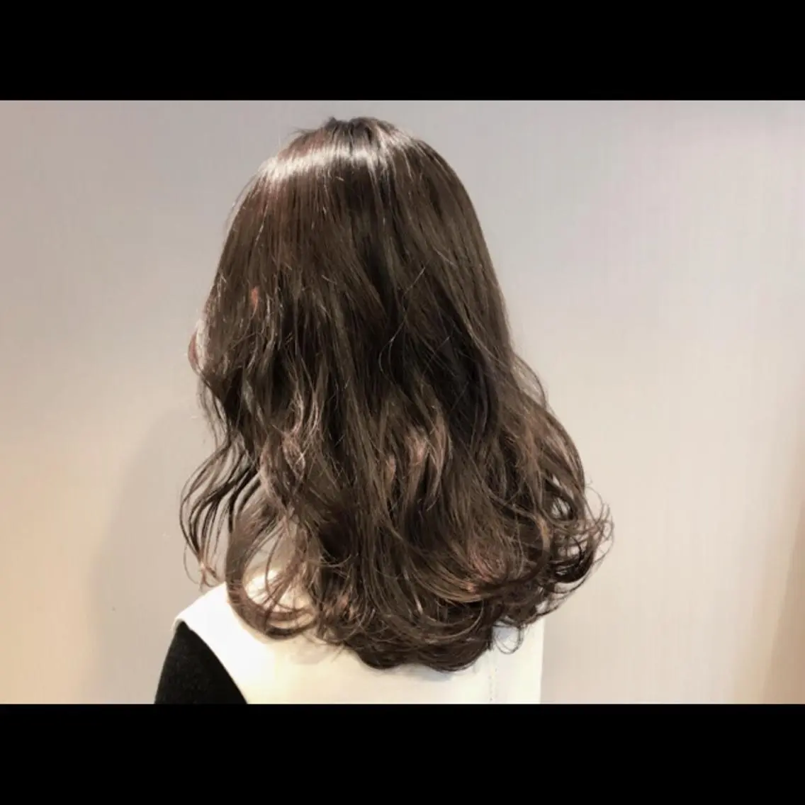 セミロング カラー パーマ 【mokuオーナー】 ちはるのヘアスタイル