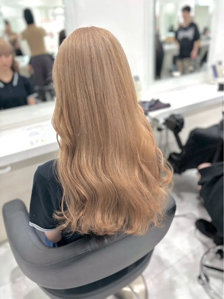 【✨️ご新規様限定✨️】🤎ブリーチありWカラー🤎根元のリタッチ/明るい髪にしたい方はこちら🤎の写真