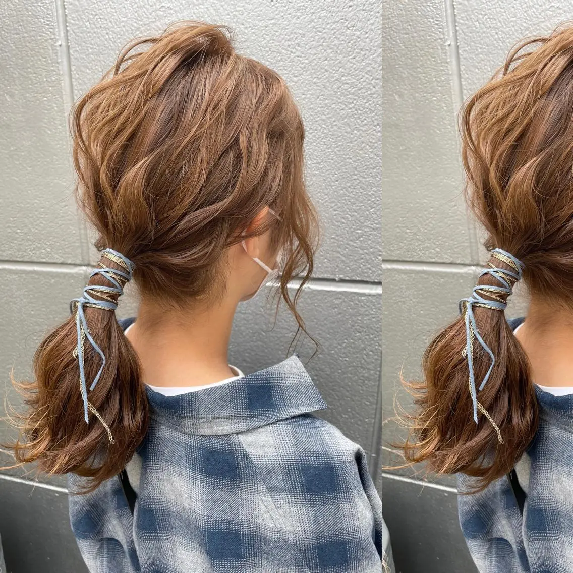 セミロング カラー tocca八王子 AYAKAのヘアスタイル