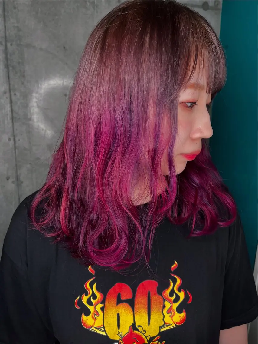 セミロング 加藤志保 🎗️🫧モデル募集のヘアスタイル