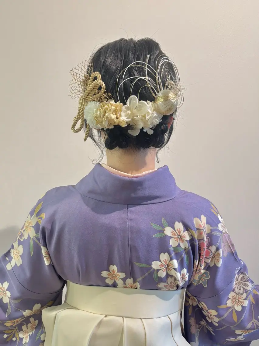 ミディアム ヘアアレンジ 古川 琴美のヘアスタイル
