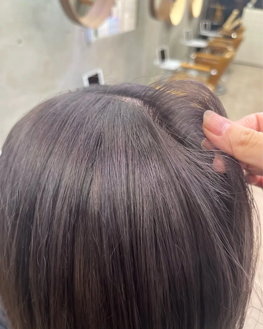 ミディアム ヘアカラー 🤎𝐌𝐚𝐨⌇ お悩み解決美容師🤎のヘアスタイル