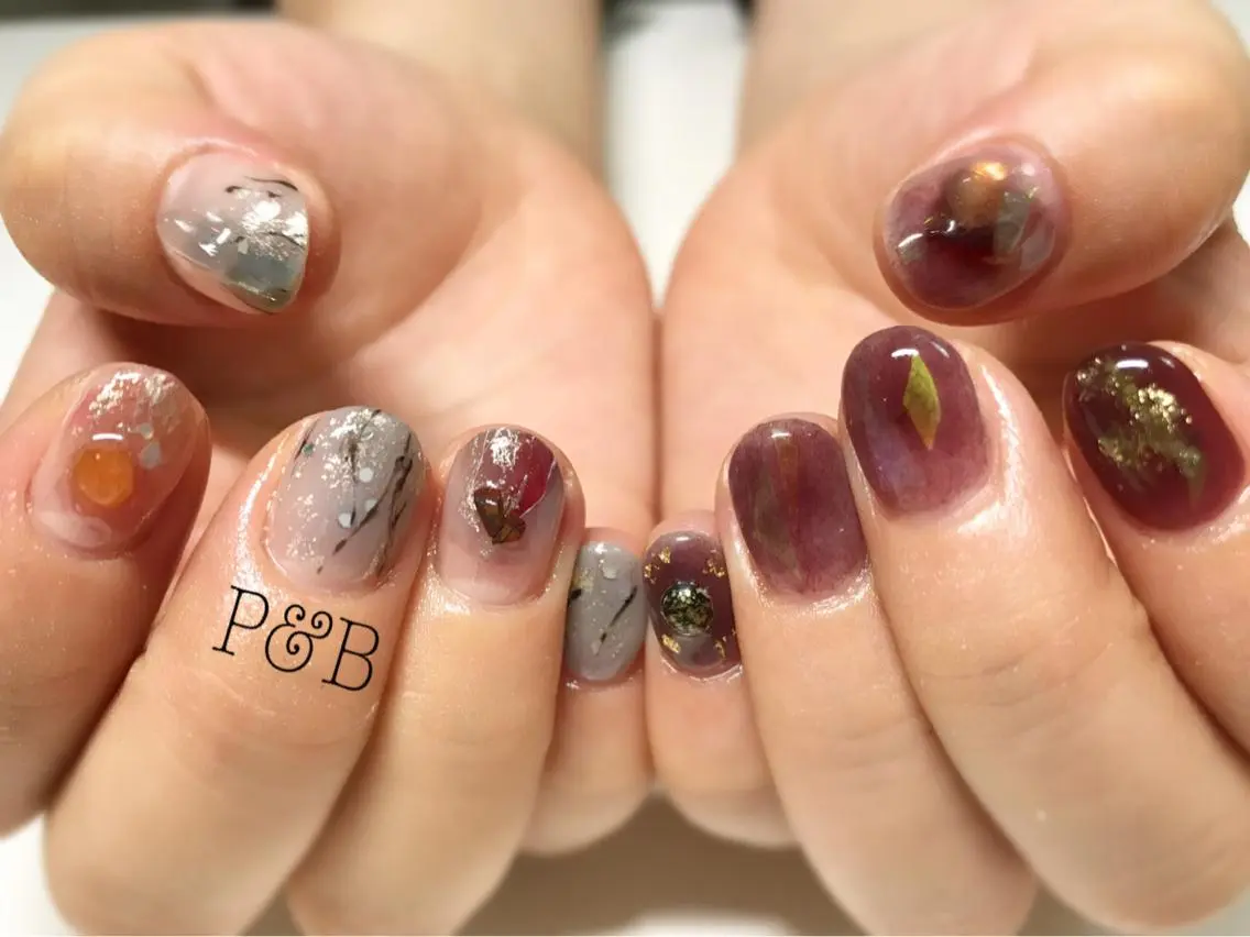 ネイル ニュアンスネイル Lii【リー】 _picoのネイルデザイン