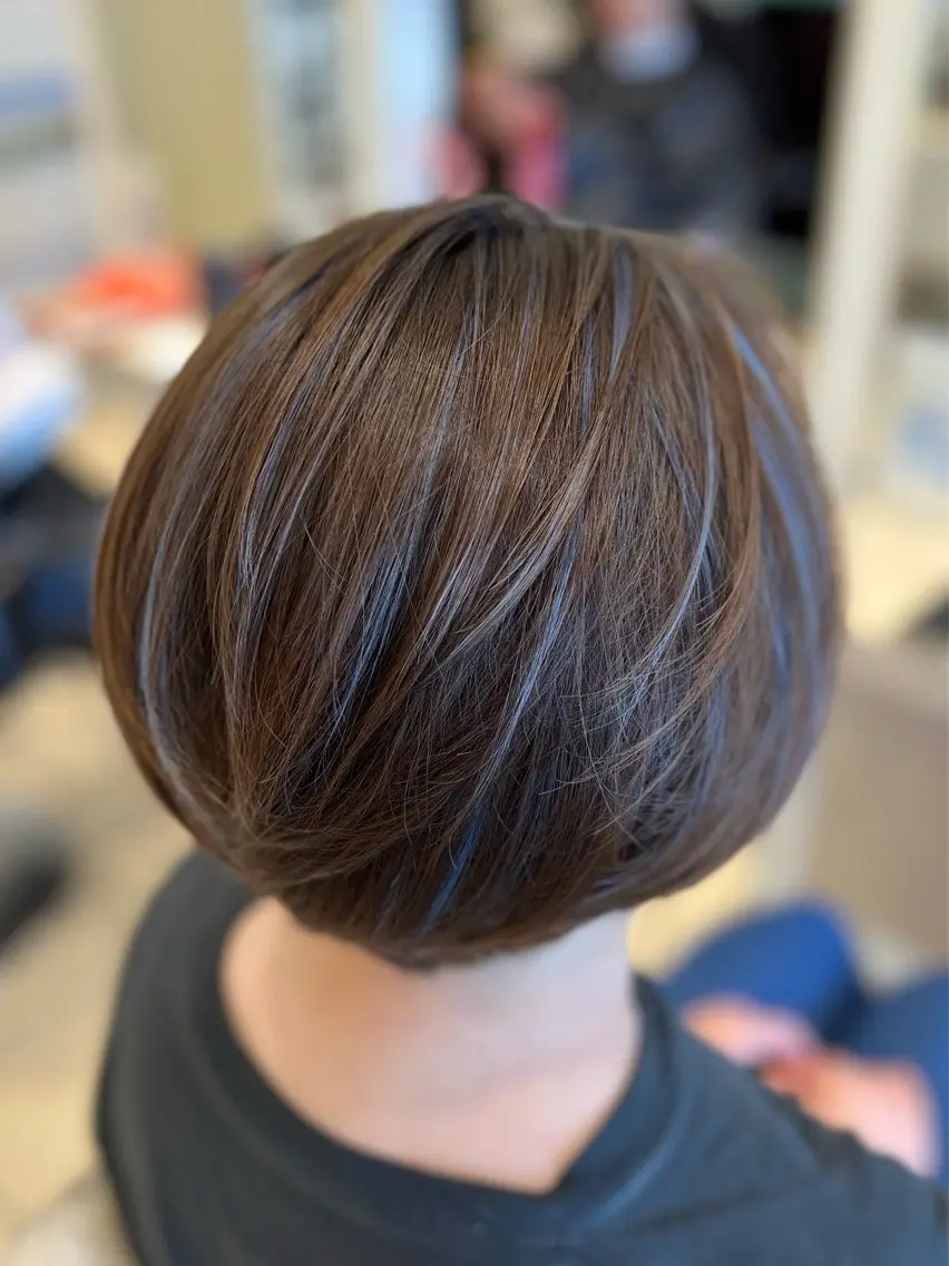 ショート カラー カット ヘアカラー トリートメント 金子 直樹のヘアスタイル