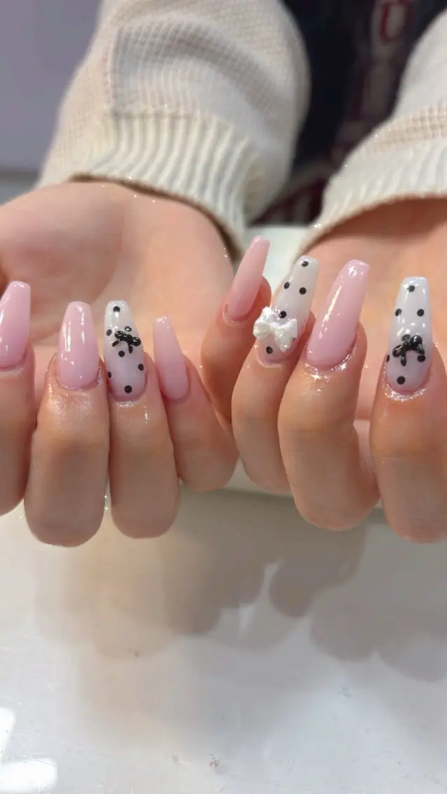 ネイル ハンドネイル 鶴橋wooone nail.rieのネイルデザイン