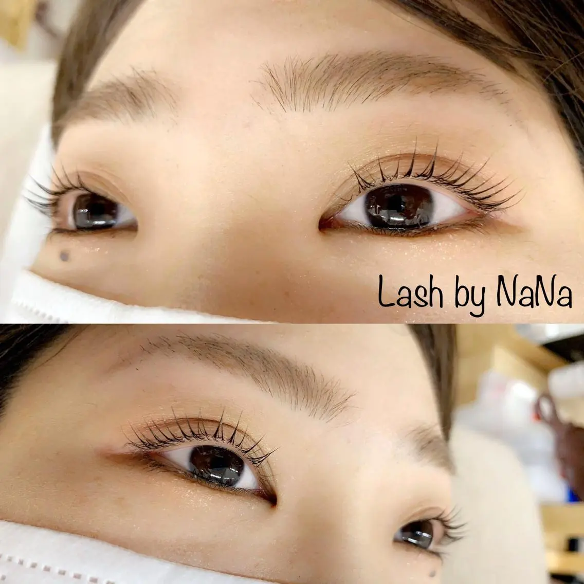 マツエク・マツパ パリジェンヌラッシュリフト khaki eyelashの眉毛・アイブロウイメージ