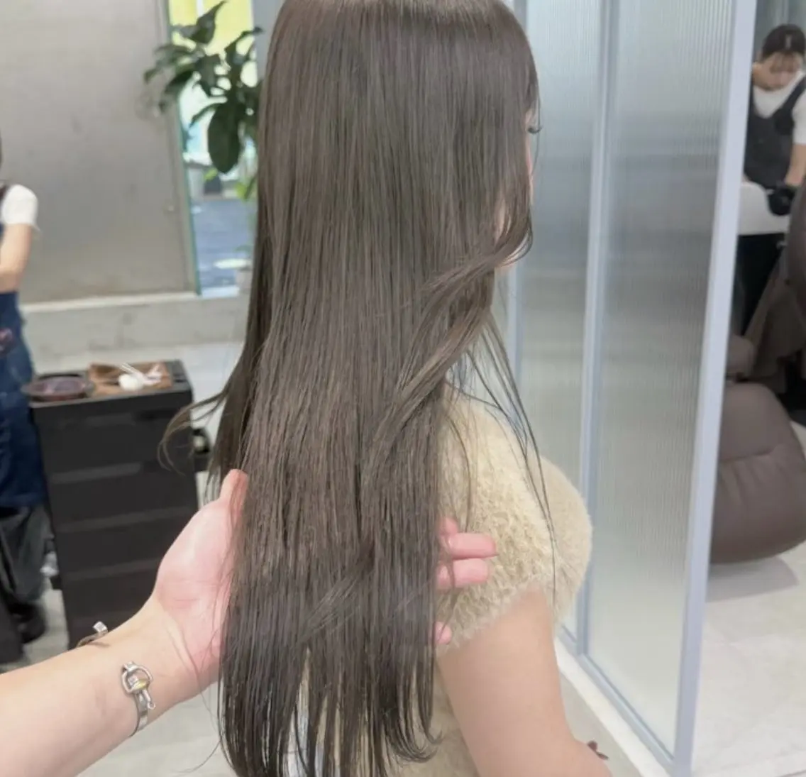 カラー ヘアカラー 透明感カラー/メンズ カット/RUNAのヘアスタイル