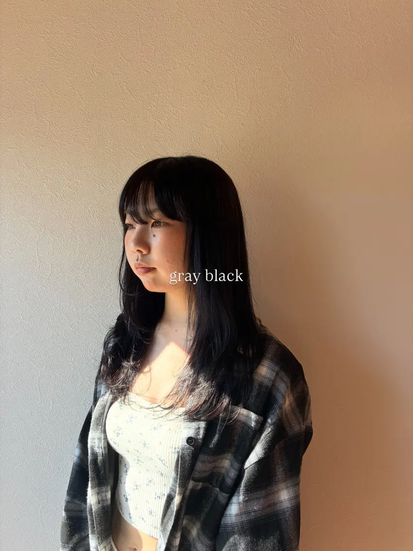 セミロング 顔まわりレイヤー 顔周りカット レイヤーカット sou/ high care salonのヘアスタイル