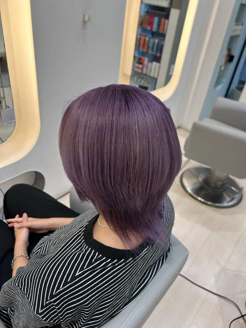 ショート ヘアカラー 堀 日次のヘアスタイル
